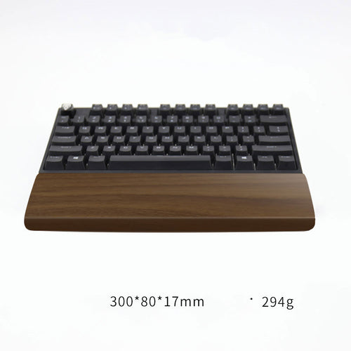 Ergonomic Solid Wood Wrist Rest for Mechanical Keyboard Home Office